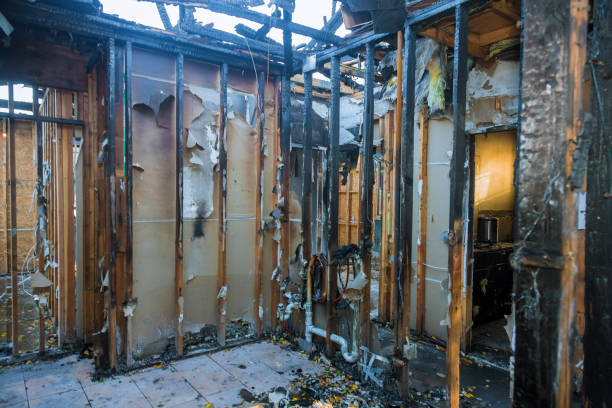 Professional Fire Damage Repair technician working in Redmond, WA